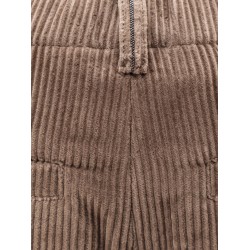 Corduroy shorts with Monili detail