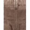 Corduroy shorts with Monili detail