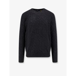 Wool and cashmere cable knit sweater