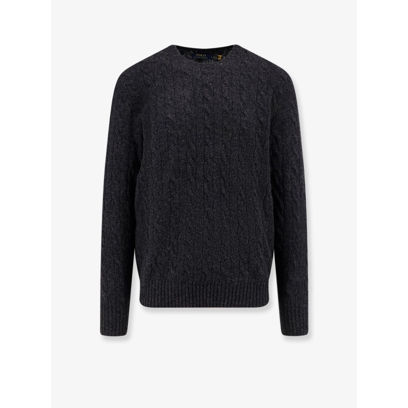 Wool and cashmere cable knit sweater