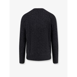 Wool and cashmere cable knit sweater