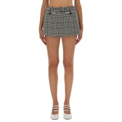 HOUNDSTOOTH SKIRT-PANTS
