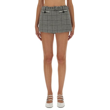 HOUNDSTOOTH SKIRT-PANTS