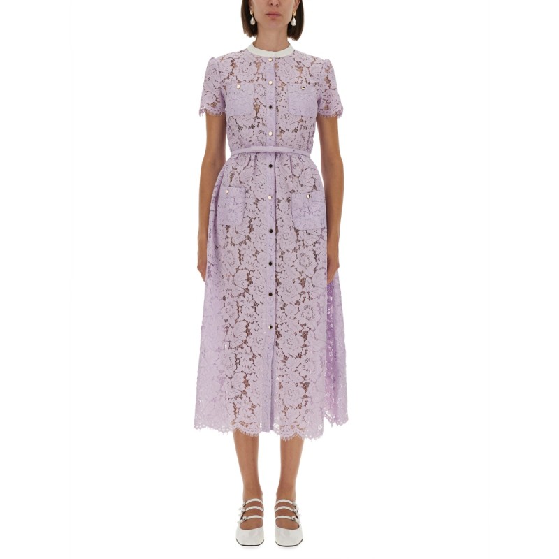 LACE MIDI DRESS