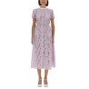 LACE MIDI DRESS