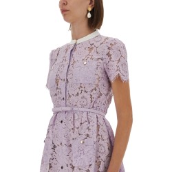 LACE MIDI DRESS