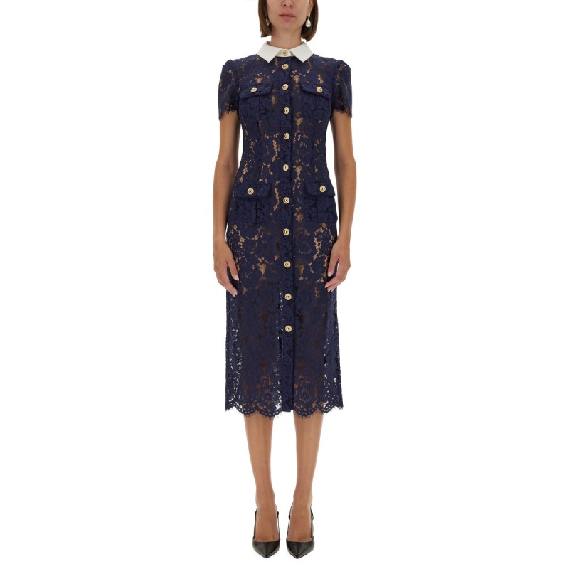 LACE MIDI DRESS