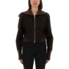 ZIPPERED WOOL JACKET