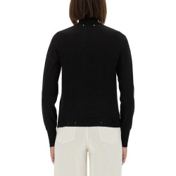 WORN EFFECT WOOL SWEATER