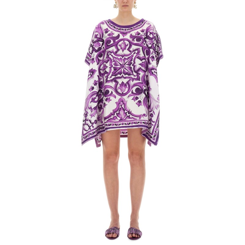 CAFTAN WITH PRINT