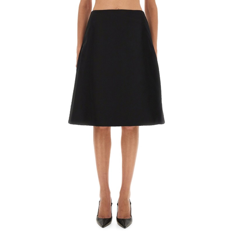 FLARED MIDI SKIRT
