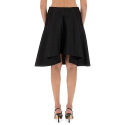 FLARED MIDI SKIRT