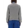CASHMERE CARDIGAN WITH LOGO