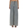 JEANS WITH RHINESTONE BOWS