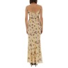 LONG DRESS WITH FLORAL PATTERN