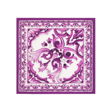 TWILL SCARF WITH PRINT