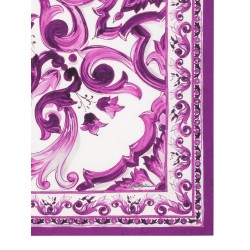 TWILL SCARF WITH PRINT