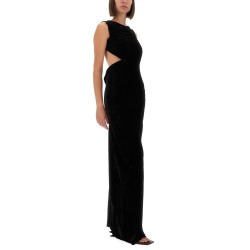 DRESS WITH OPEN BACK