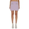 KNIT SKIRT WITH CRYSTALS
