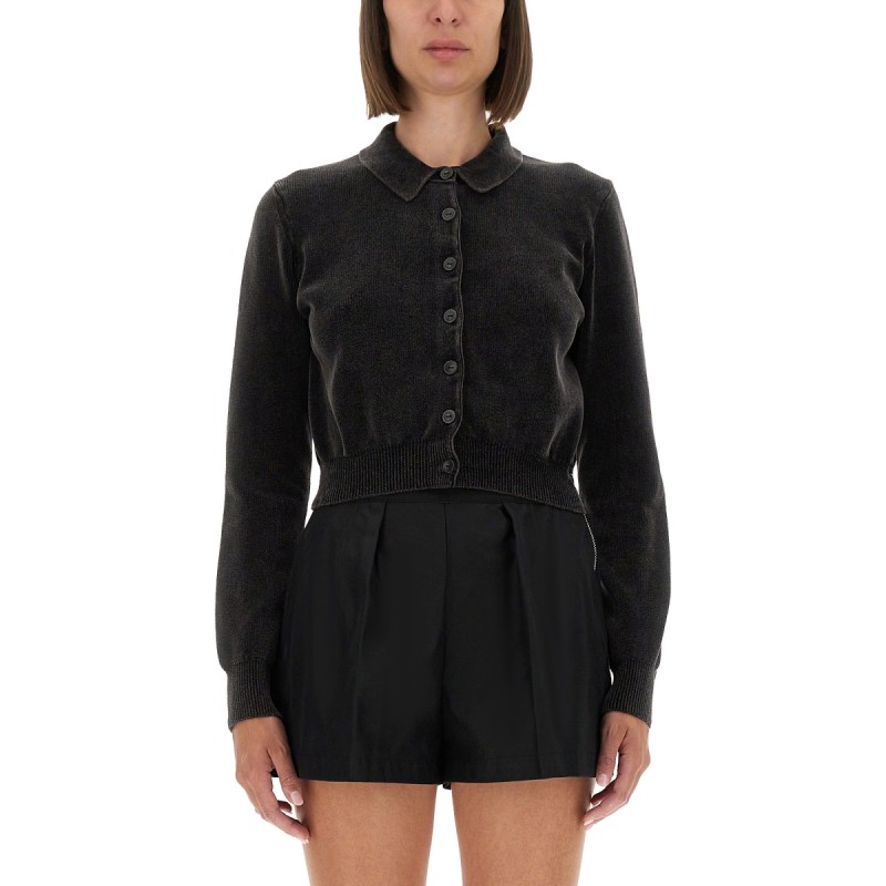 CARDIGAN WITH COLLAR