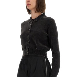 CARDIGAN WITH COLLAR