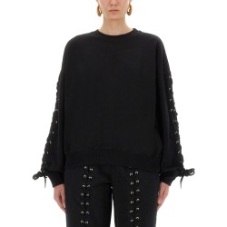 SWEATSHIRT WITH LACES