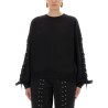 SWEATSHIRT WITH LACES