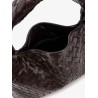 Hop Intecciato leather shoulder bag