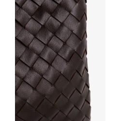 Hop Intecciato leather shoulder bag