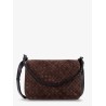 Intrecciato suede shoulder bag
