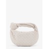 Jodie Mini leather handbag with Intrecciato motif