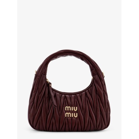 Wander matelassé leather shoulder bag