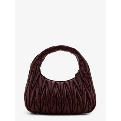 Wander matelassé leather shoulder bag