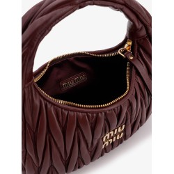 Wander matelassé leather shoulder bag