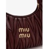 Wander matelassé leather shoulder bag