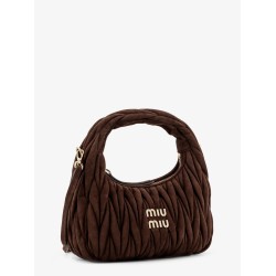 Wander matelassé suede shoulder bag