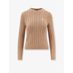 Cotton cable knit sweater