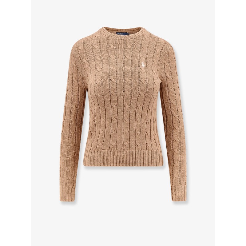 Cotton cable knit sweater