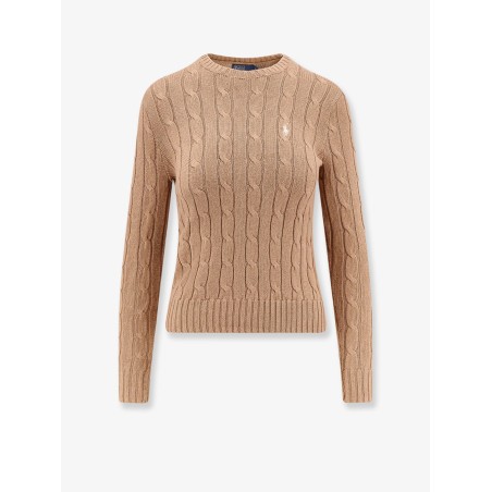 Cotton cable knit sweater
