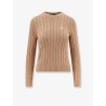 Cotton cable knit sweater