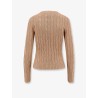 Cotton cable knit sweater