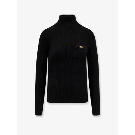 Ribbed turtleneck