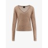 Salomone wool sweater with micro sequins