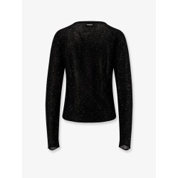 Salomone wool sweater with micro sequins