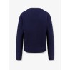 Wool and cashmere sweater with rhinestones