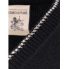 Wool and cashmere sweater with rhinestones