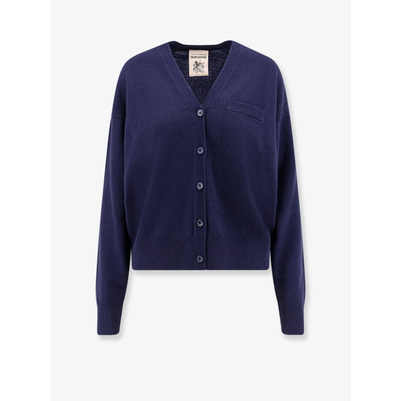 Wool and cashmere cardigan
