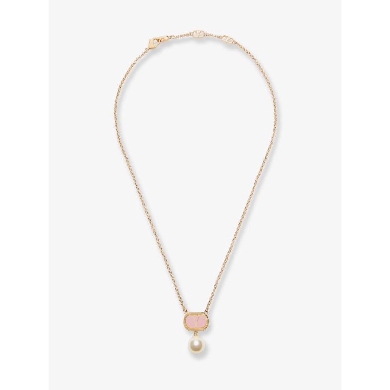Ovalette metal necklace