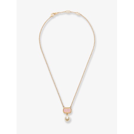 Ovalette metal necklace