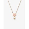Ovalette metal necklace